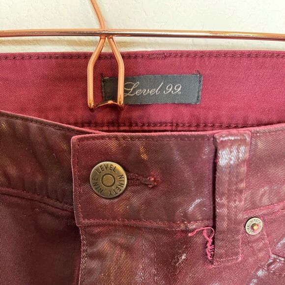 Level 99 Anthropologie faux leather pants‎ - Picture 4 of 6